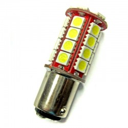 Ampoule P21/5W BAY15D 30 leds blanches 6 volts