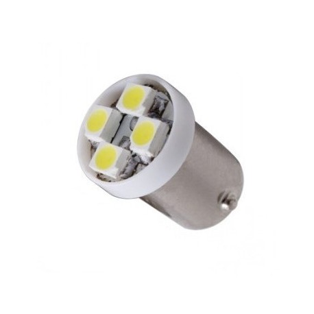 Ampoule led 24 volts T4W BA9S 4 leds