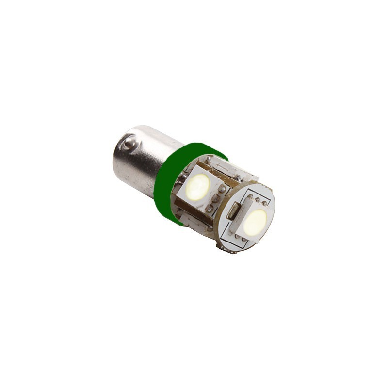 Ampoule H6W-BAX9S 5 leds - Led-effect