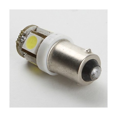 Ampoule 24 volts H6W BAX9S 5 leds