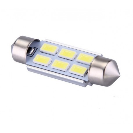 Ampoule H1 10 leds 5630 blanches 9 à 30 volts - Led-effect