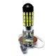 Ampoule H3 54 leds 3014 blanches 9 à 30 volts