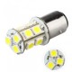 Ampoule P21/5W BAY15D 13 Leds blanches