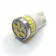 Ampoule Wedge T10 W5W W16W 24 leds blanches 