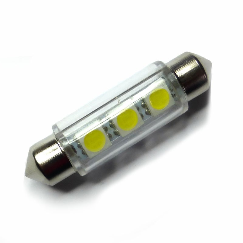 2 ampoules à LED navette c5w c10w LED Cree Canbus