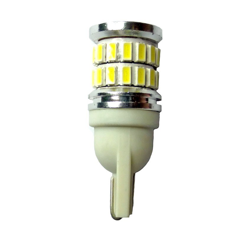 Ampoule Wedge T10 W5W W16W 6 leds blanches 5630 9 à 30 volts - Led