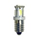 Ampoule E(P)10 6 leds blanches 6 volts