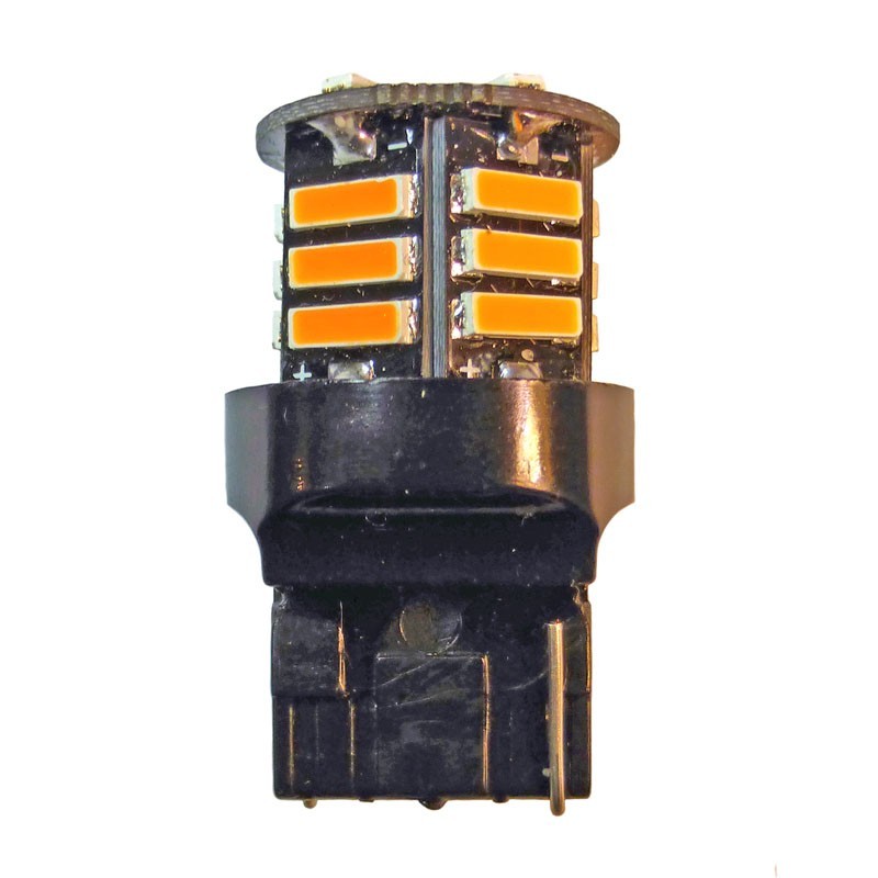 Ampoule clignotant LED orange T20