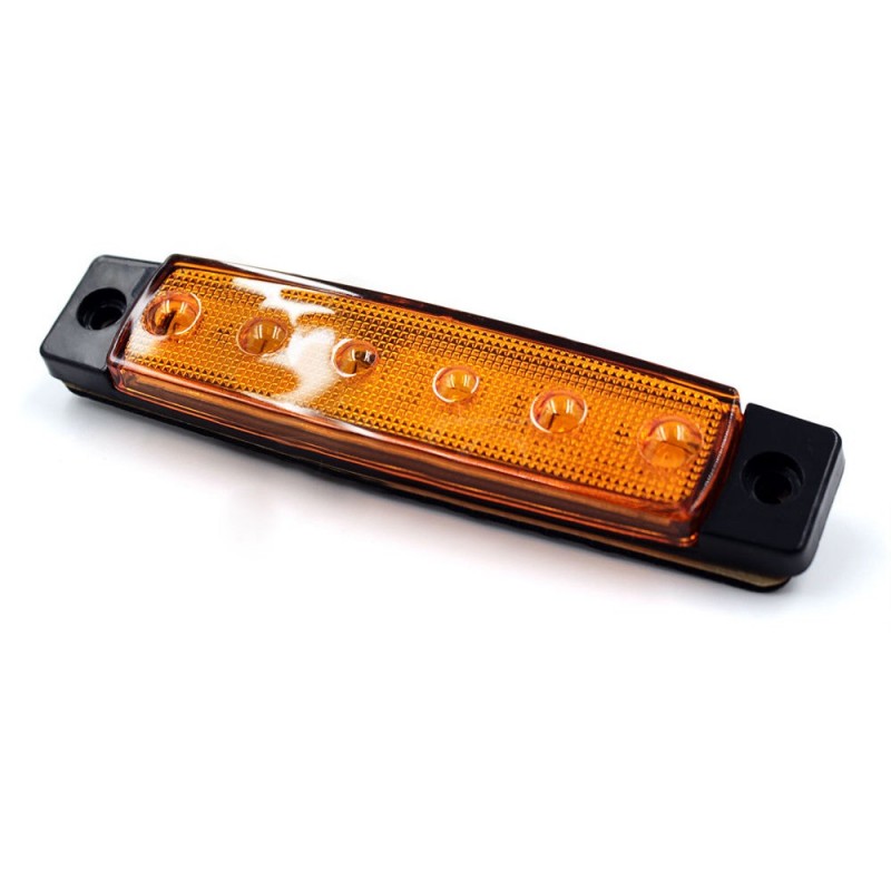 Biqing 20Pcs Feux de Gabarit Latéraux LED,24V Feux Latéraux Eclairage LED  Arrière Avant Indicateur de Position en Lumière Imperméable pour Camion