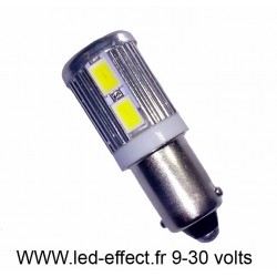 Ampoules Led H6W 24 volts avec un culot BAX9S - Led-effect