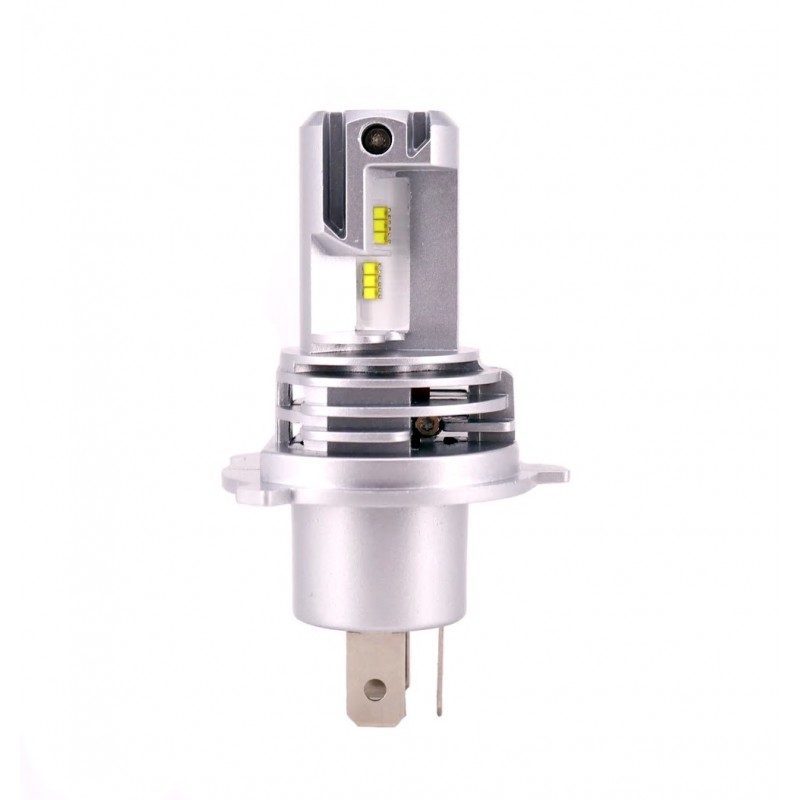 Mini Ampoule led phare H4 Double Intensité - Homologation E9