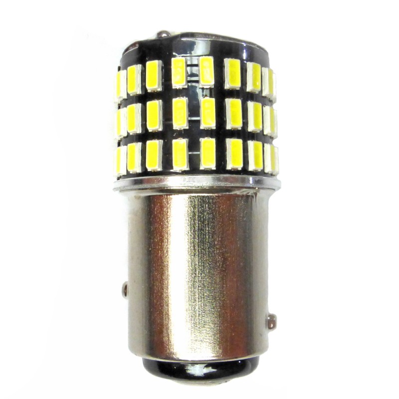 Ampoule P21/5W BAY15D 9 Leds rouges - Led-effect