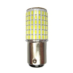  Maimiao 2pcs p21/5w led ampoule voiture sans erreur, 89 SMD  1157 BAY15D Ampoule de freinage pour voiture Super brillante et étanche  pour feux arrière et feux de jour (blanc)