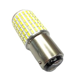 Ampoule P21/5W BAY15D 144 Leds blanches avec flash