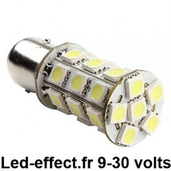 Autoled - Ampoule led p21/5w rouge / 18 leds rouge / led bay15d rouge ® -  Distriartisan