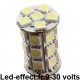 Ampoule P21/5W BAY15D 27 Leds blanches 9-30 volts