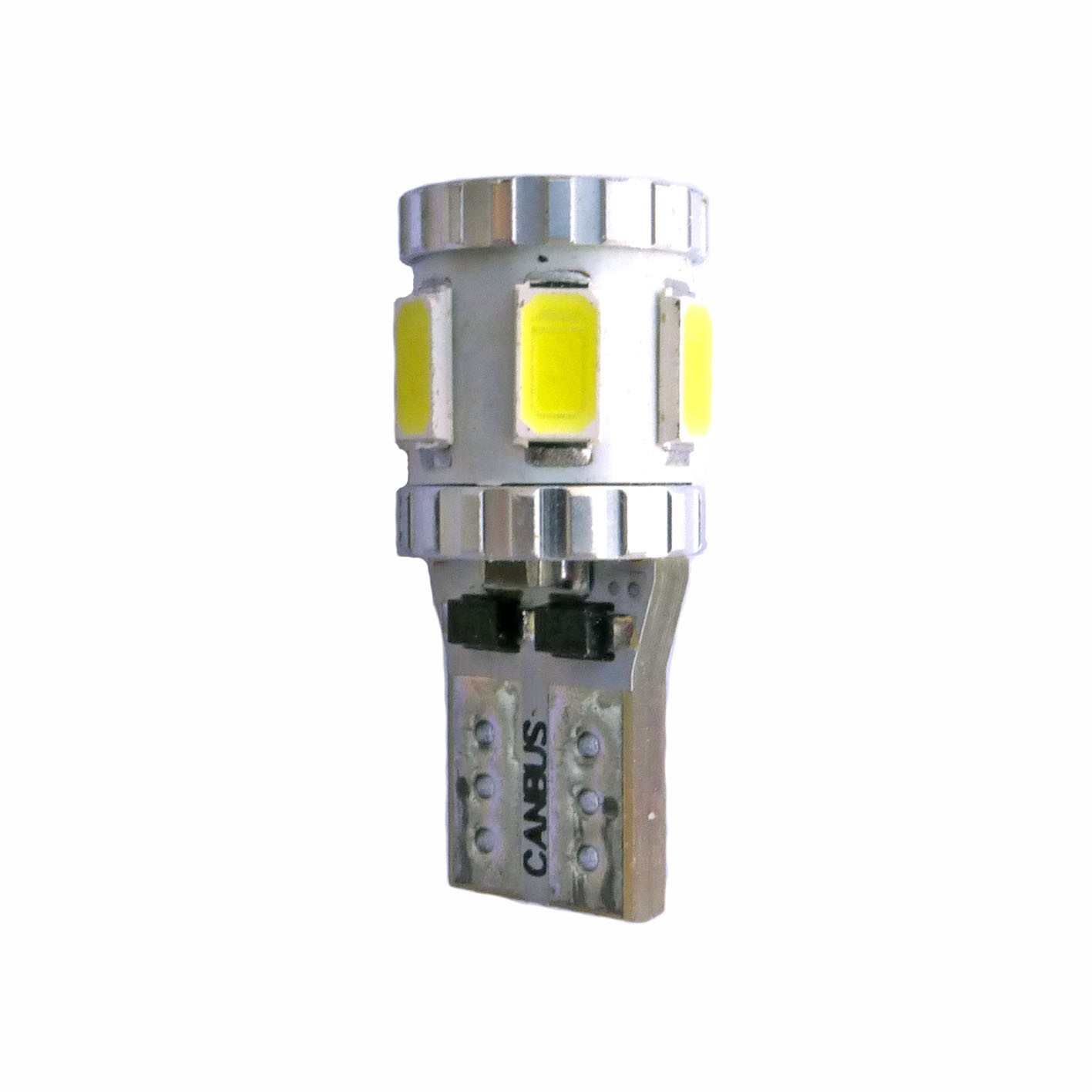 Ampoule Led T10 W5W 8 leds blanches 5630 canbus anti-erreur - Led