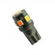 ampoule led Wedge T10 W5W 9 leds 2835 oranges