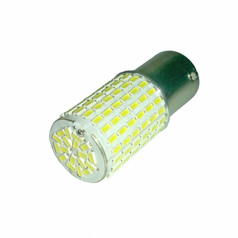 Ampoule de feu stop, feu de stationnement, 2 pièces blanc BA15S R5W 1156  5050 8SMD LED ampoules de feux de freinage de voiture