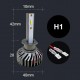 Ampoule led H1 4000 lumens