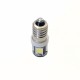 Ampoule E(P)10 5 leds blanches 6 volts