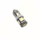 Ampoule E(P)10 5 leds blanches 6 volts