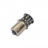 Ampoule R10W P21W BA15S 24 leds blanches 6 volts