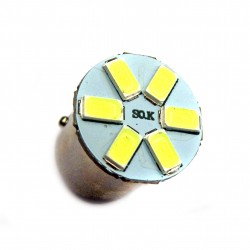 Ampoule Led R5W BA15S à 6 leds 24 volts