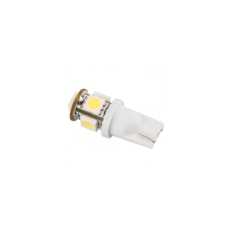 AMPOULE LED - W5W - 1 LED - BLANC - 24V - 5W