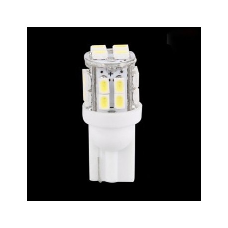 Ampoule led T10 W5W 20 leds blanches