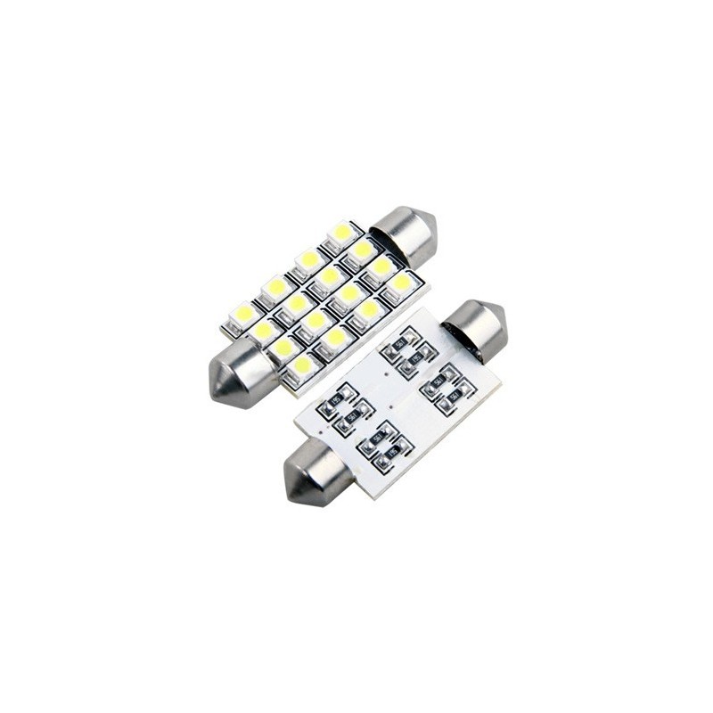 Ampoule Navette (festoon) C5W, C10W 31mm 9-30v - Led-PL E.I.