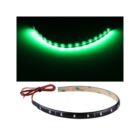 Paire de Bandes de Led vertes pour tuning