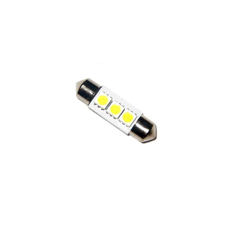 Ampoule SLIM Navette Led 3SMD 5050 - C3W 29 mm, C5W 36mm, C7W 39mm