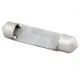 Ampoule navette c5w de 42 mm 4 leds blanches 