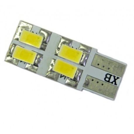 Ampoule Led T10-W5W 4 leds 5630