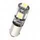 Ampoule T4W-BA9S 5 leds blanches canbus