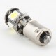 Ampoule T4W-BA9S 5 leds blanches canbus