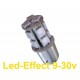 Ampoule PY21W BAU15S 13 Leds ambres 9 à 30 volts