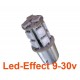 Ampoule R10W-P21W-BA15S 13 Leds Rouges 9-30 Volts