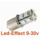 Ampoule R10W-P21W-BA15S 13 Leds Rouges 9-30 Volts