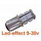 Ampoule R10W-P21W-BA15S 13 Leds Rouges 9-30 Volts