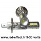 Ampoule H1 10 leds 5630 blanches 9 à 30 volts