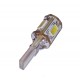 Ampoule T10 W5W 5 leds blanches 5630 anti-erreur canbus