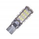 Ampoule led T10 W5W W16W 42 leds blanches anti-erreur canbus