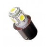 Ampoule R5W BA15S 5 Leds 24 volts non polarisée