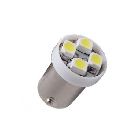 Ampoule led T4W-BA9S 4 leds non polarisée