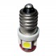 Ampoule E(P)10 5 leds blanches 6 volts