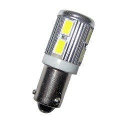 Ampoule led H21W BAY9S 10 leds 9 à 30 volts